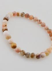 Bracelet en Pierre Naturelle d'Opale Rose 6mm