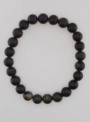 Bracelet en Pierre Naturelle d'Opale Noire 8mm