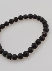 Bracelet en Pierre Naturelle d'Opale Noire 6mm