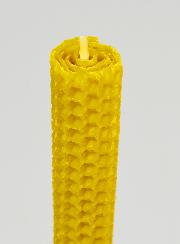 Bougie Cire d'Abeille 100% Naturelle - 20cm