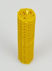 Bougie Cire d'Abeille 100% Naturelle - 10cm