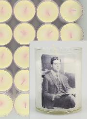 Lot de 10 Bougies Veilleuses Saint Pier Giorgio Frassati