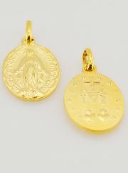Médaille Miraculeuse Dorée Festonnée - 20mm