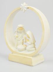 Crèche Nativité & Etoile - 11cm