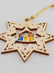 Suspension de Noël Nativité - Étoile