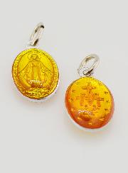 Médaille Miraculeuse Orange - 14mm