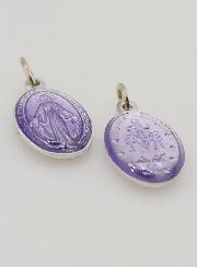 Médaille Miraculeuse Violet - 18mm