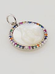 Médaille Vierge Marie Miraculeuse en Nacre - 15mm