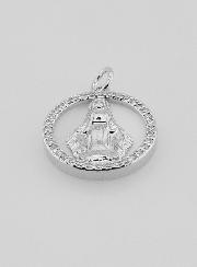 Médaille Vierge Marie Miraculeuse en Nacre - 15mm