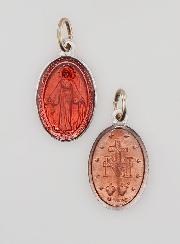 Médaille Miraculeuse Rouge - 18mm