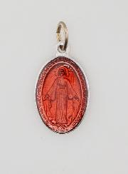 Médaille Miraculeuse Rouge - 18mm