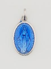 Médaille Miraculeuse Bleue - 19mm
