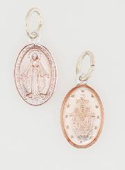 Médaille Miraculeuse Rose - 14mm