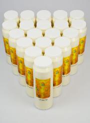 Lot de 20 Bougies de Neuvaine Fête de la Toussaint