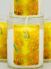 Lot de 4 Bougies Veilleuses Fête de la Toussaint