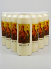 Lot de 10 Bougies de Neuvaine à Saint Valentin