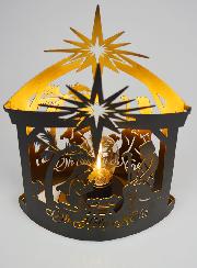Lampe de Noël Nativité Cabane - Sainte Nuit