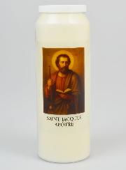 Bougie de Neuvaine à Saint Jacques Apôtre