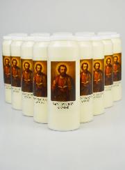 Lot de 20  Bougies de Neuvaine à St Jacques Apôtre