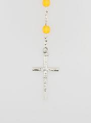 Chapelet Médaille Miraculeuse - Ambre