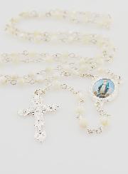 Chapelet Vierge Miraculeuse en Nacre Véritable