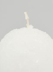 Bougie de Décoration Boule d'Hiver - 8cm
