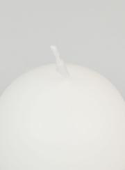 Bougie Boule de Décoration 60mm - Blanc