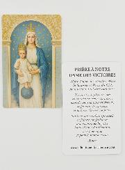 Carte de Prière à Notre Dame des Victoires