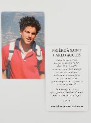 Carte de Prière à Saint Carlo Acutis