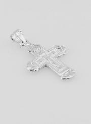 Pendentif Croix Large en Argent - 18mm