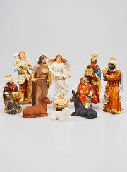 Crèche de Noël 11 Santons - 8cm