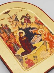 Icône de l'Adoration à la Crèche - 24cm