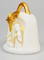 Statue de la Nativité Cloche Lumineuse - 14cm