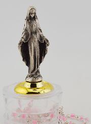 Chapelet Enfant & Statue de la Vierge Miraculeuse