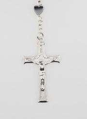 Chapelet Vierge Miraculeuse en Hématite Coeur