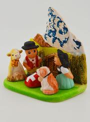 Crèche de Noël du Monde - Nativité Suisse