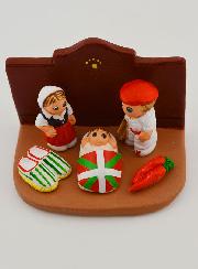 Crèche de Noël du Monde - Nativité Pays Bas