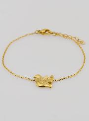 Bracelet Colombe du Saint Esprit - Inox Doré