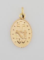 Médaille Miraculeuse Or 18k - 20mm