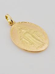 Médaille Miraculeuse Or 18k - 25mm
