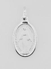 Médaille Miraculeuse en Argent Massif - 19mm