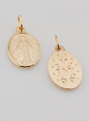 Médaille Miraculeuse en Plaqué Or - 17mm