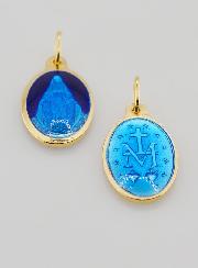 Médaille Miraculeuse Argent Doré & Émail 2 Tons - 17mm