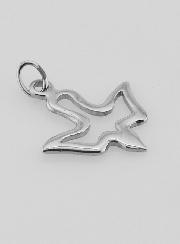 Médaille du Saint Esprit en Inox - 17mm