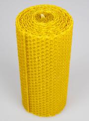 Bougie de Décoration 100% Cire d'Abeille - 15x6cm