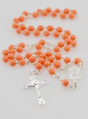 Chapelet Vierge Miraculeuse Argent 925 & Corail