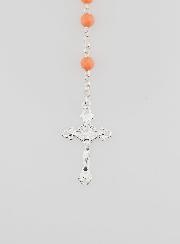 Chapelet Vierge Miraculeuse Argent 925 & Corail
