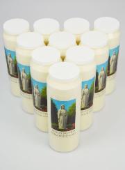 Lot de 10 Bougies de Neuvaine ND des Pauvres
