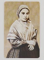 Lot de 10 Cartes de Prière à Sainte Bernadette