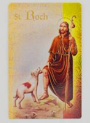 Lot de 10 Cartes de Prière à Saint Roch